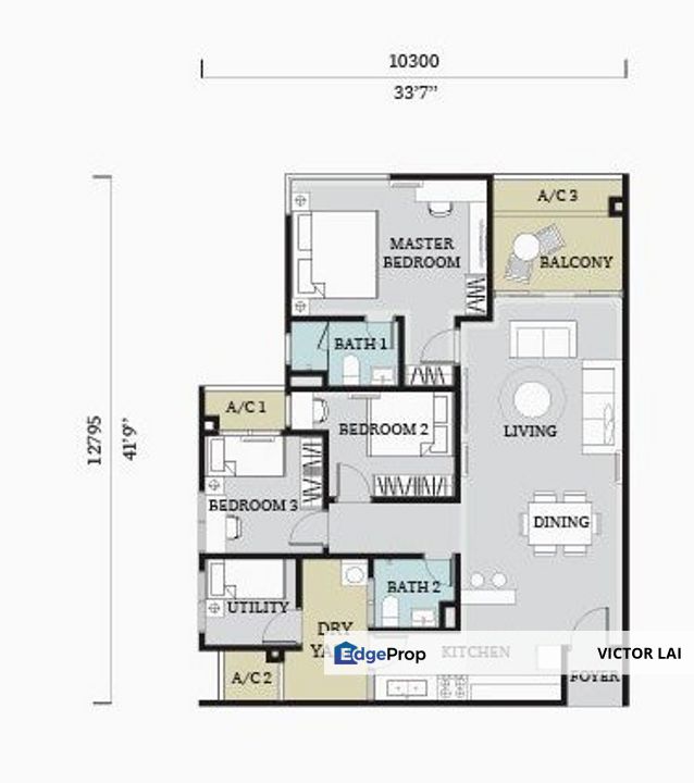 Fortune Perdana Condo for Sale and for Rent, Kuala Lumpur, Kepong