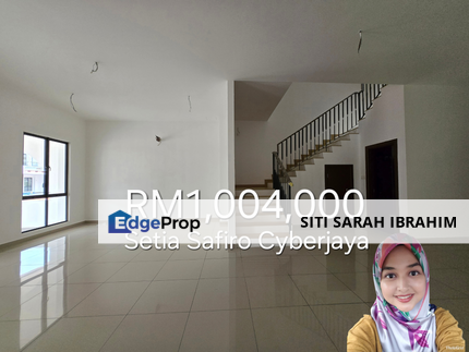 Setia Safiro Cyberjaya Double Storey Terrace Home Final Phase Most Wanted Development For Sale, Selangor, Cyberjaya
