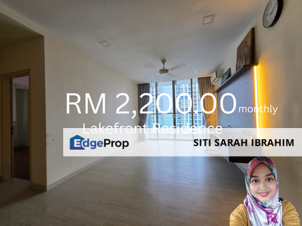Lakefront Resident Cyberjaya Partly Furnished Well Taken Care For Rent, Selangor, Cyberjaya
