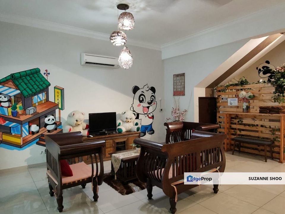 Taman Kota Syahbandar, Kota Laksamana, 3 sty superlink house for sale, renovated, fully furnished, RM830k, Melaka, Melaka Tengah