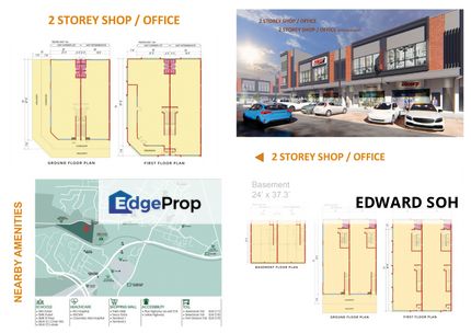 SEREMBAN PUSAT KOMERSIL BUKIT INTAN @ 2.5s SHOP OFFICE with BASEMENT FOR SALE @ RM1.65MIL, Negeri Sembilan, Seremban