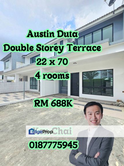 double storey terrace@ tmn austin duta, Johor, Johor Bahru