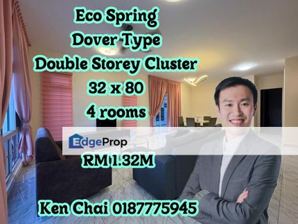 double storey cluster@ eco spring dover, Johor, Johor Bahru
