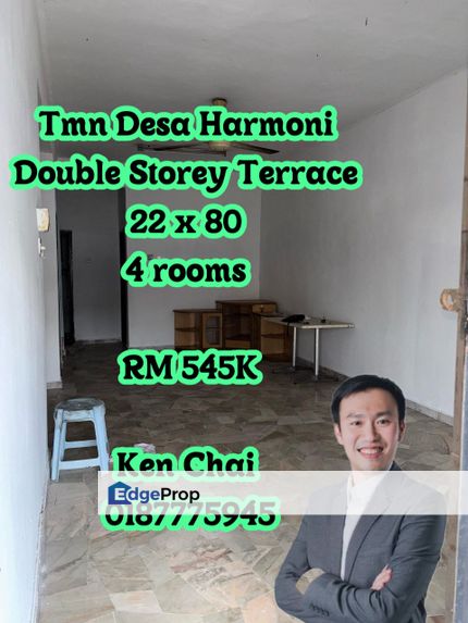 double storey terrace@ tmn desa harmoni, Johor, Masai