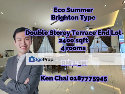 double storey terrace@ eco summer brighton, Johor, Johor Bahru
