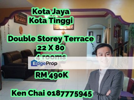 double storey terrace@ tmn kota jaya, Johor, Kota Tinggi