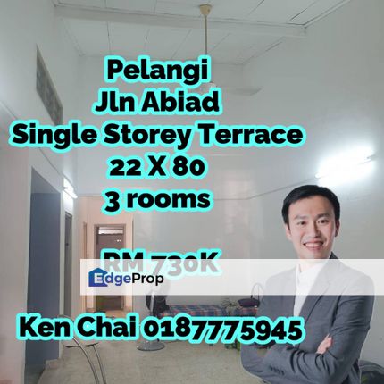 single storey terrace@ tmn pelangi, Johor, Johor Bahru
