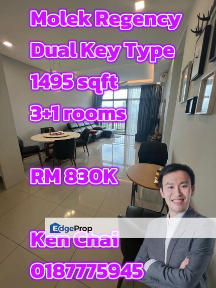 Molek Regency @ Dualkey Unit , Johor, Johor Bahru