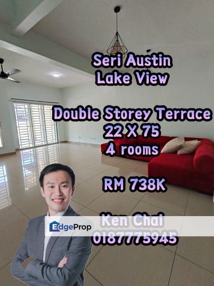 double storey terrace@ seri austin lakeview, Johor, Johor Bahru