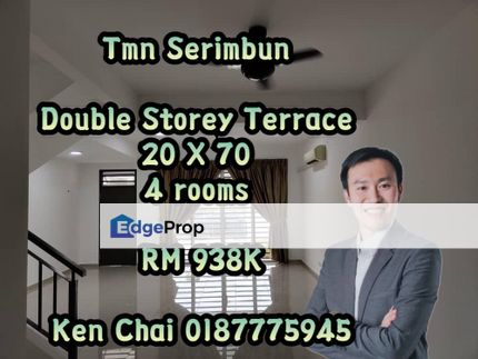 double storey terrace@ tmn serimbun, Johor, Johor Bahru