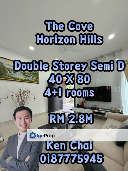 double storey semid@ the cove, Johor, Nusajaya