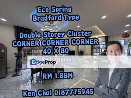 double storey cluster@ eco spring, Johor, Johor Bahru