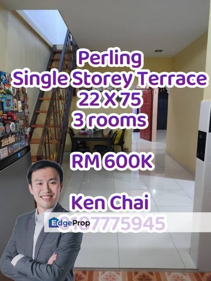 single storey terrace@ tmn perling, Johor, Johor Bahru