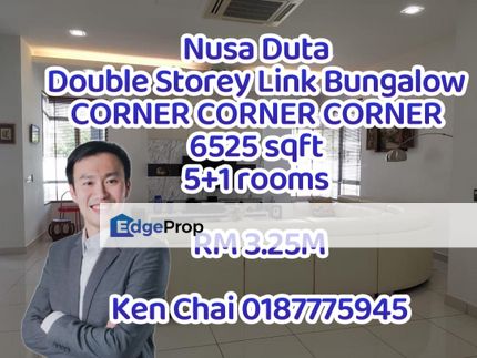 double storey link bungalow@ nusa duta, Johor, Johor Bahru