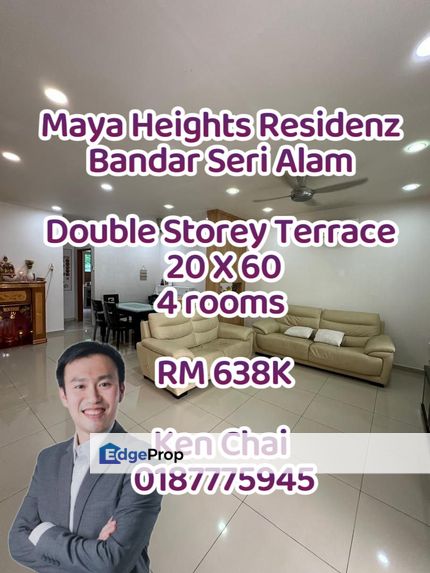 double storey terrace@ maya height, Johor, Masai