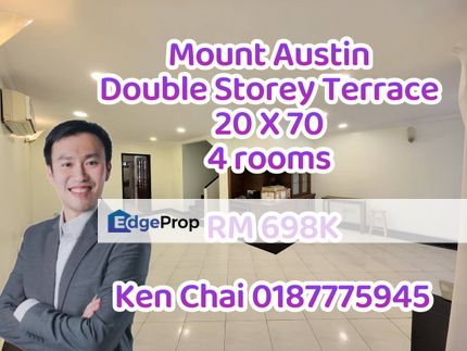 double storey terrace@ tmn mount austin, Johor, Johor Bahru