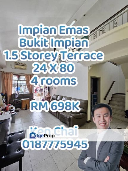 1.5 storey terrace terrace@ bukit impian, Johor, Skudai