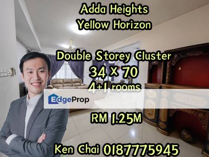 double storey cluster@ tmn adda height, Johor, Johor Bahru