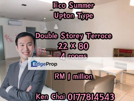 double storey terrace@ eco summer, Johor, Johor Bahru
