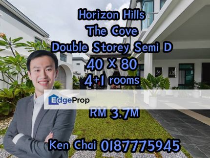 double storey semid@ the cove, Johor, Nusajaya