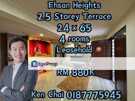 2.5 storey terrace@ ehsan jaya, Johor, Johor Bahru
