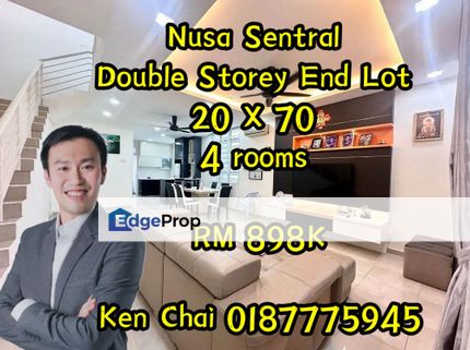 double storey endlot@ taman nusa sentral, Johor, 