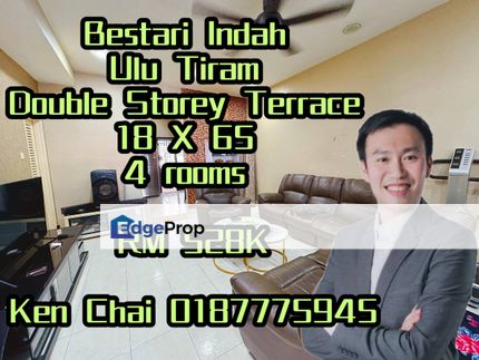 double storey terrace@ tmn bestari indah, Johor, Ulu Tiram