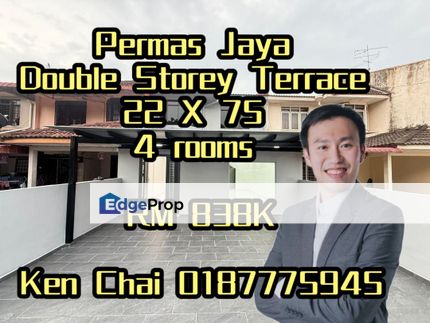 double storey terrace@permas jaya, Johor, Permas Jaya/Senibong