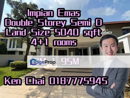 double storey semid@ tmn impian emas, Johor, Skudai