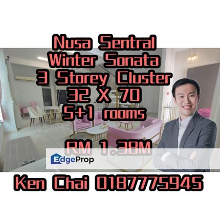 triple storey cluster@ tmn nusa sentral, Johor, 