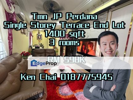 single storey terrace@ tmn jp perdana, Johor, Johor Bahru