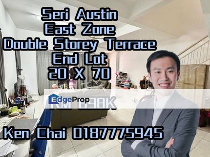 double storey terrace@ east zone seri austin, Johor, Johor Bahru