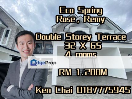 double storey terrace@ eco spring rose, Johor, Johor Bahru