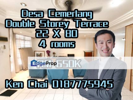 double storey terrace@ jln saga 9, Johor, Ulu Tiram