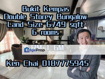 double storey bungalow@ bukit kempas, Johor, Johor Bahru
