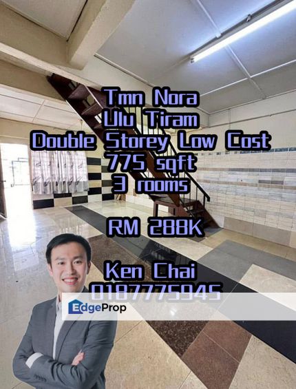 double storey low cost@ulu tiram, Johor, Ulu Tiram