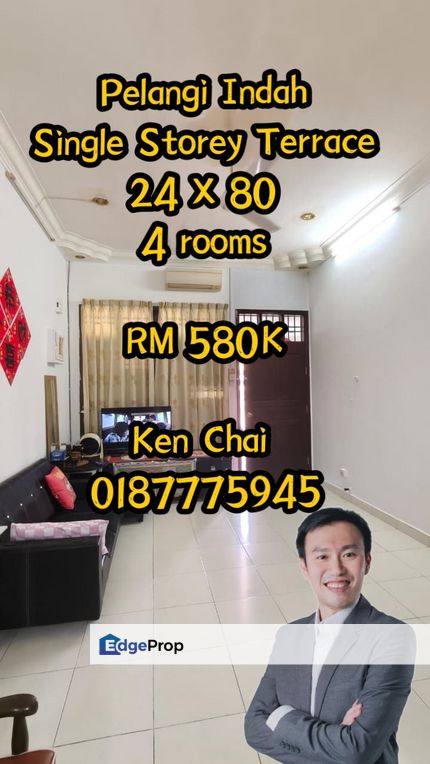 single storey terrace@n tmn pelangi indah, Johor, Ulu Tiram