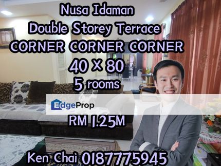 double storey terrace@ tmn nusa idaman, Johor, Nusajaya