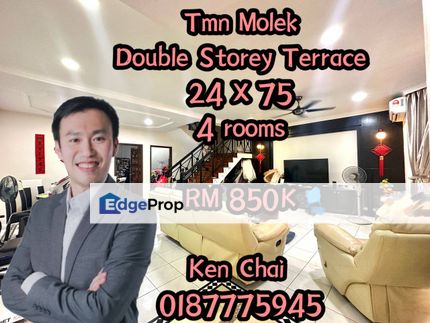 double storey terrace@ taman molek, Johor, Johor Bahru
