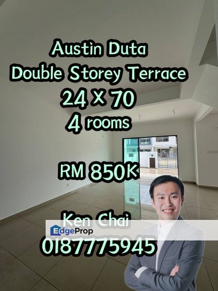 double storey terrace@ austin duta, Johor, Johor Bahru