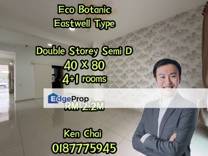 double storey semid@ eco botanic, Johor, Nusajaya