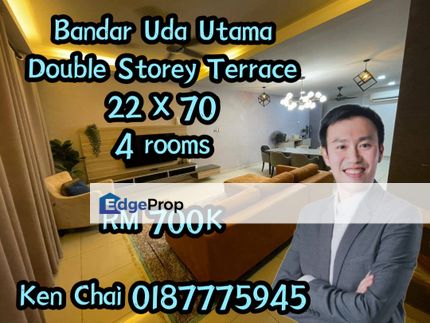 double storey terrace@ bandar uda utama, Johor, Skudai