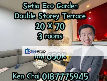 double storey terrace@ setia eco garden, Johor, Gelang Patah
