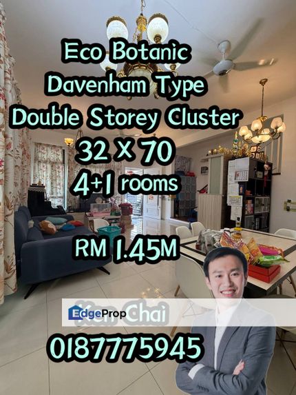 double storey cluster@ eco botanic, Johor, Nusajaya