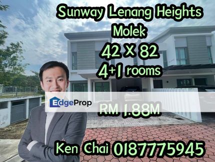 double storey semid@ sunway lenang height, Johor, Johor Bahru
