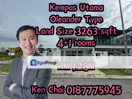 double storey cluster@ kempas utama, Johor, Johor Bahru