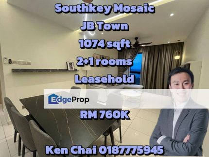 Southkey Mosaic @ JB town, Johor, Johor Bahru