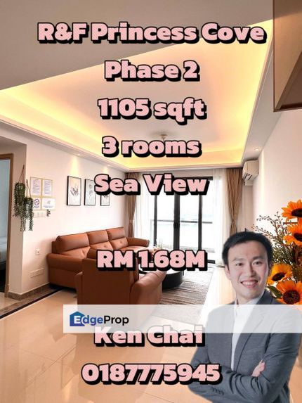 R&F Princess Cove @ Phase 2 (B2-3）, Johor, Johor Bahru