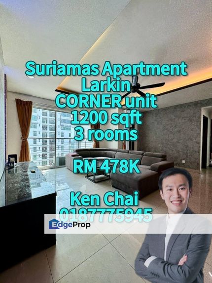 Suriamas Apartment @ Larkin JB Town, Johor, Johor Bahru