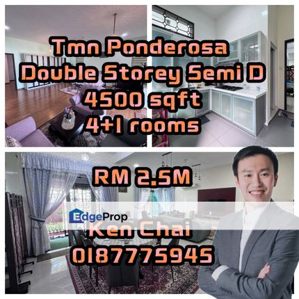 double storey semid@ ponderosa molek, Johor, Johor Bahru